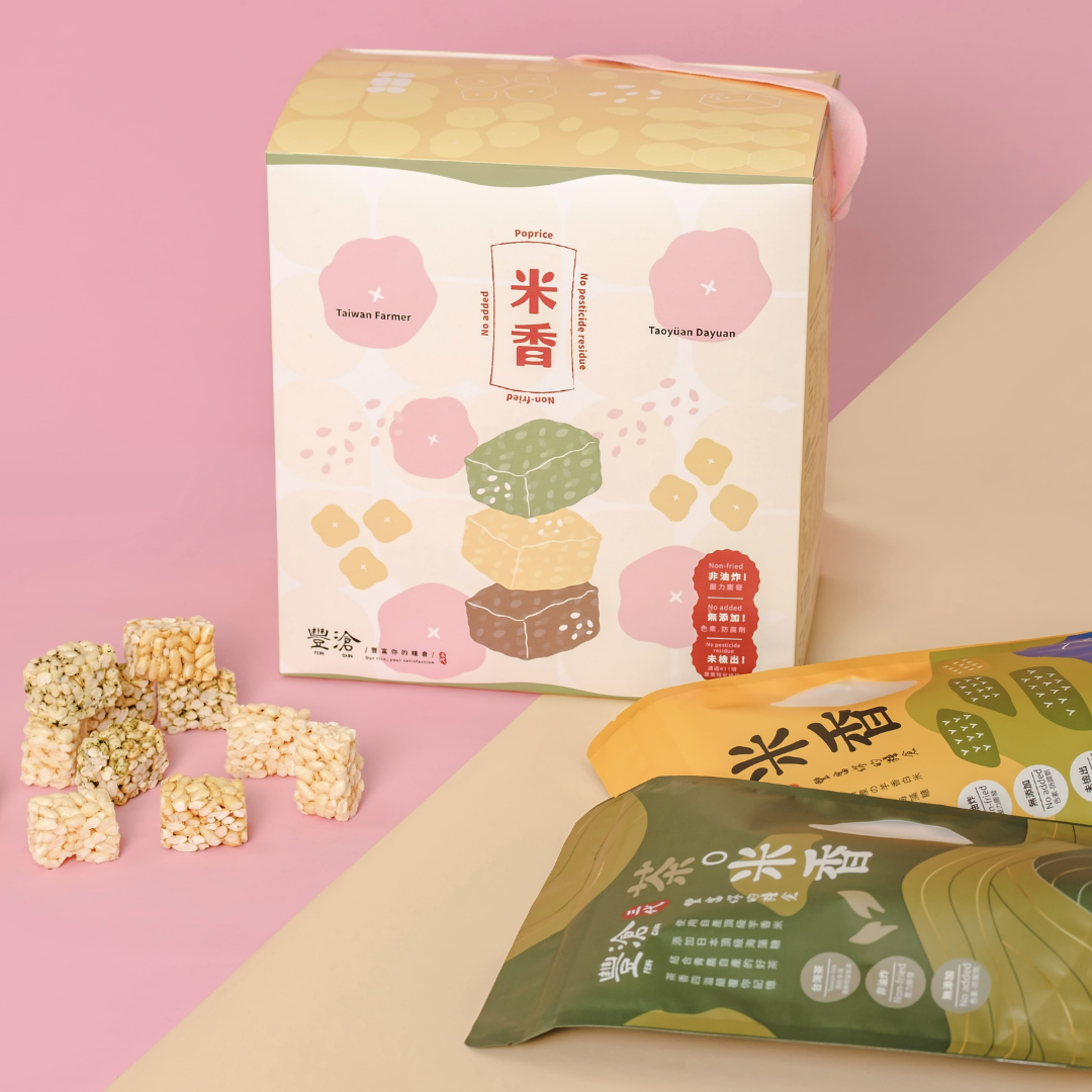 外國人喜歡的台灣伴手禮米香
